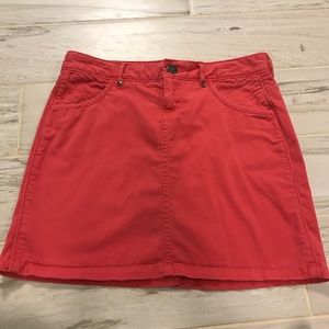 Athleta Kaleidoscope Watermelon Cotton Skirt